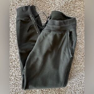 Lululemon Warm Down Jogger Olive Green Size 8